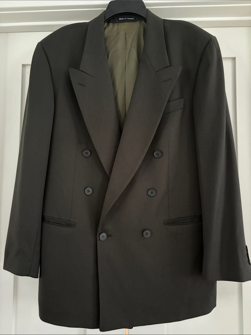 Yves Saint Lauren Men’s Worsted Wool Blazer Suit Jacket